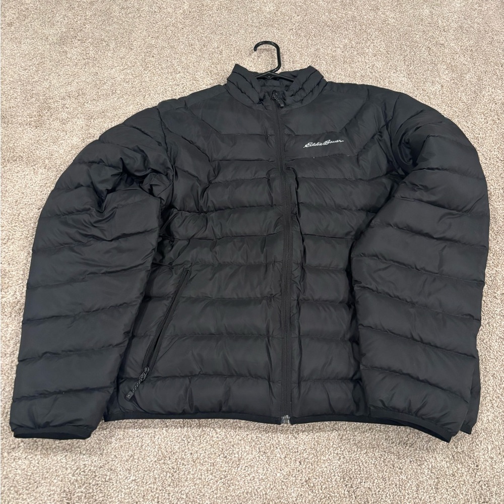 Eddie Bauer Men's Dark Puffer Jacket